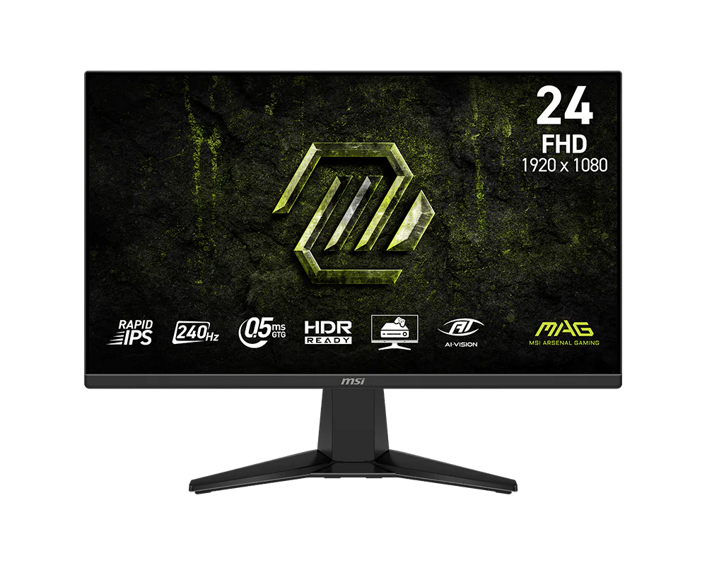 MONITOR MSI MAG 245F X24 24" FHD 240HZ IPS