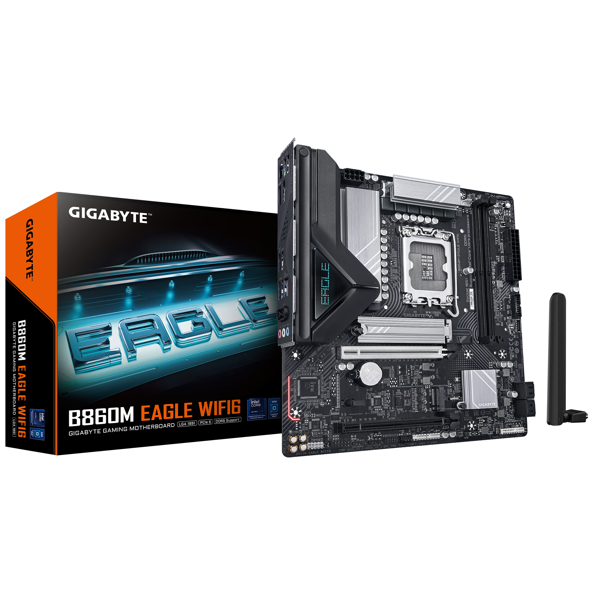 MOTHERBOARD MSI B860M EAGLE WIFI6E DDR5 LGA1851 WIFI
