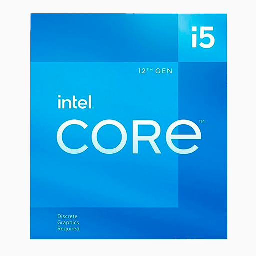 PROCESADOR INTEL CORE I5 12400F S/VIDEO C/COOLER LGA1700