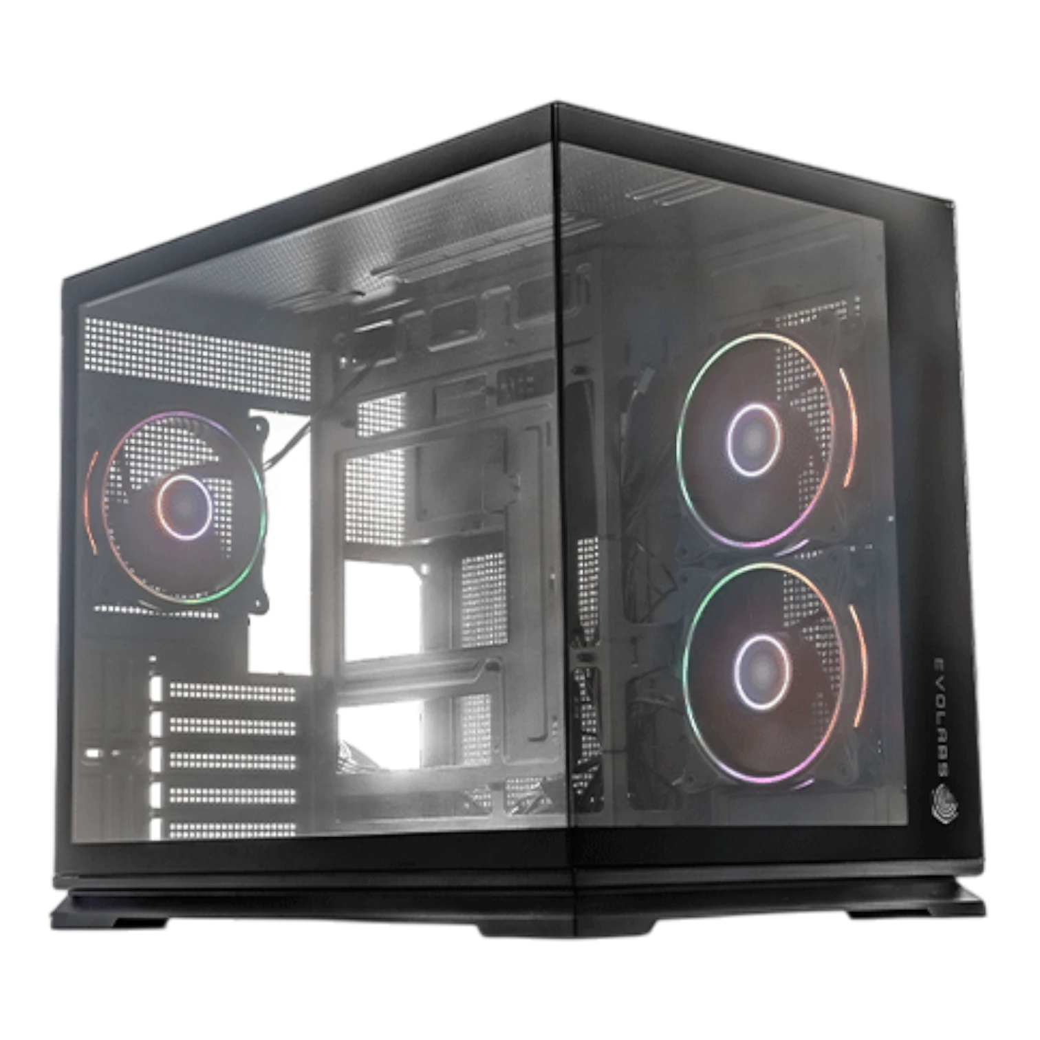 GABINETE EVOLABS LUMA 3 FAN RGB