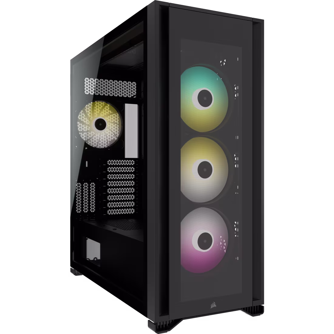 GABINETE CORSAIR 7000X TEMPERED GLASS BLACK RGB ATX