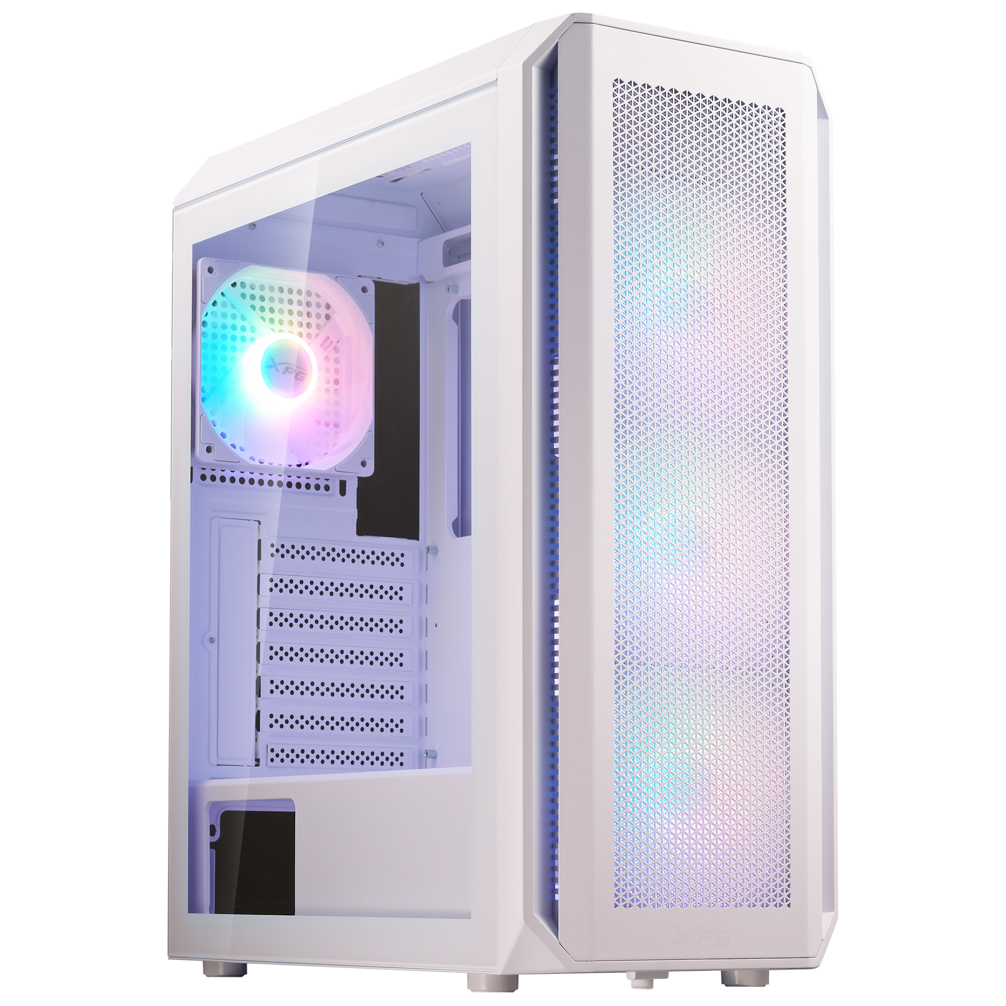 GABINETE ADATA XPG VALOR AIR PLUS RGB 4 FANS WHITE