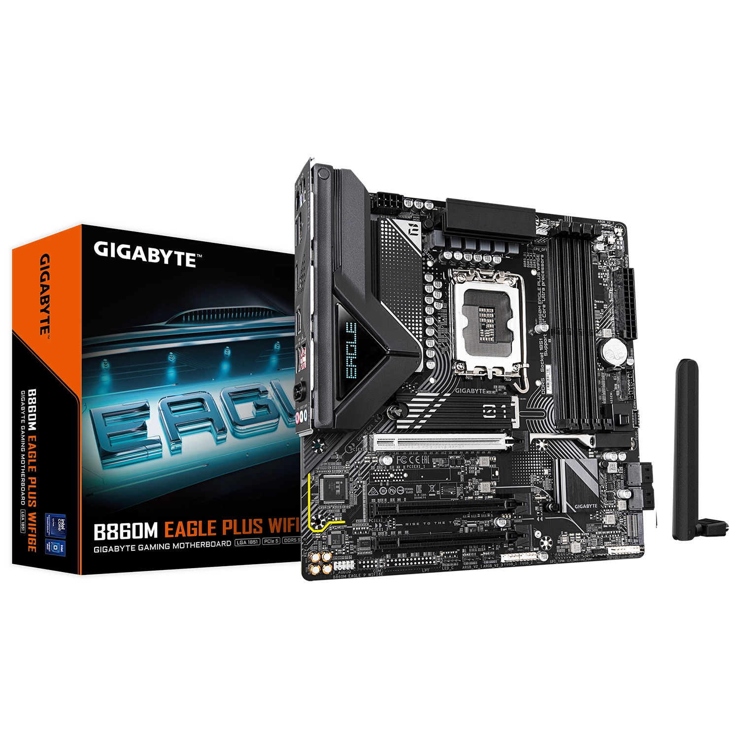 MOTHERBOARD GIGABYTE B860M EAGLE PLUS DDR5 LGA1851 WIFI