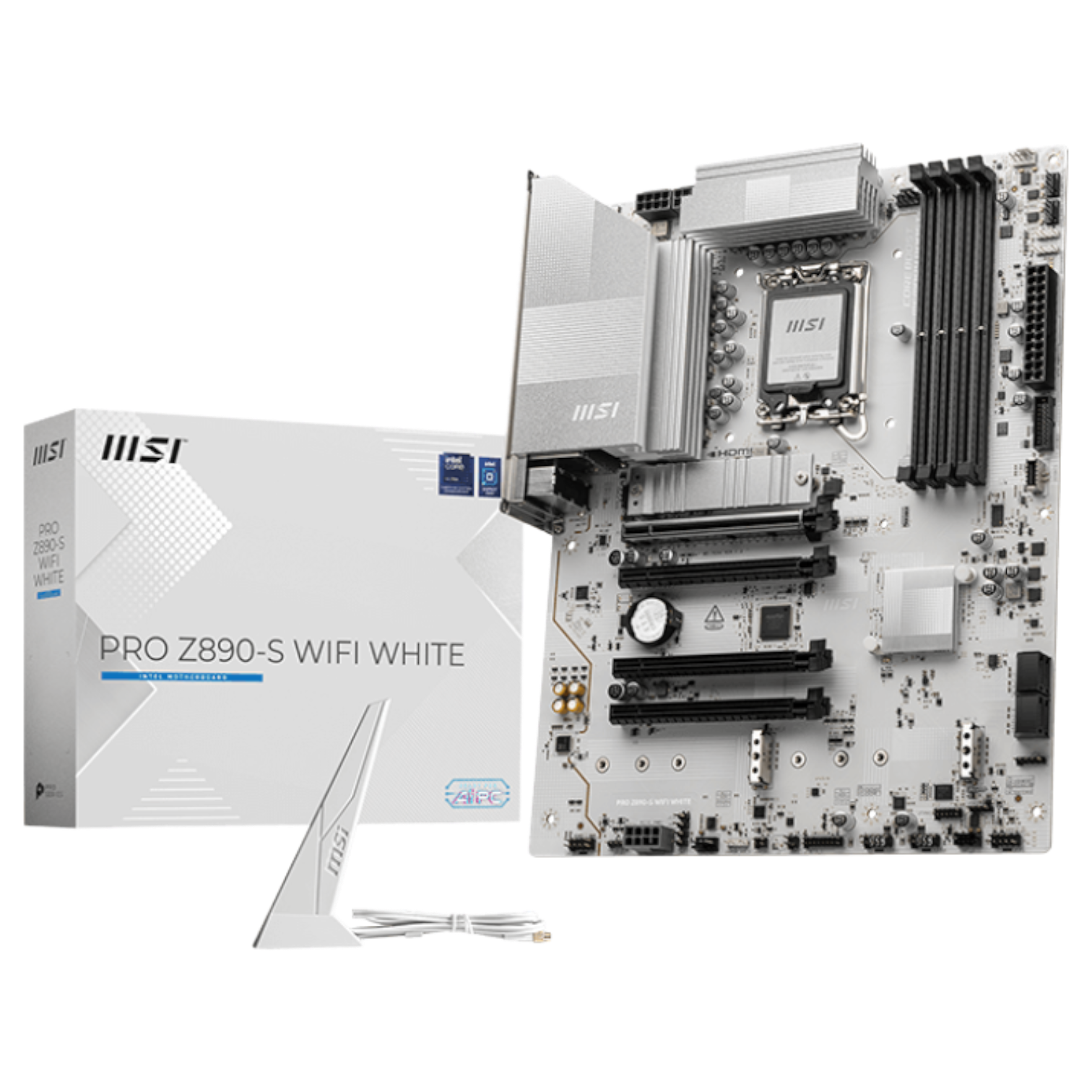 MOTHERBOARD MSI PRO Z890-S WHITE DDR5 LGA1851 WIFI