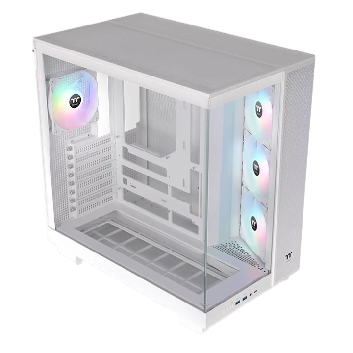 GABINETE THERMALTAKE VIEW 380 XL ARGB SNOW WHITE