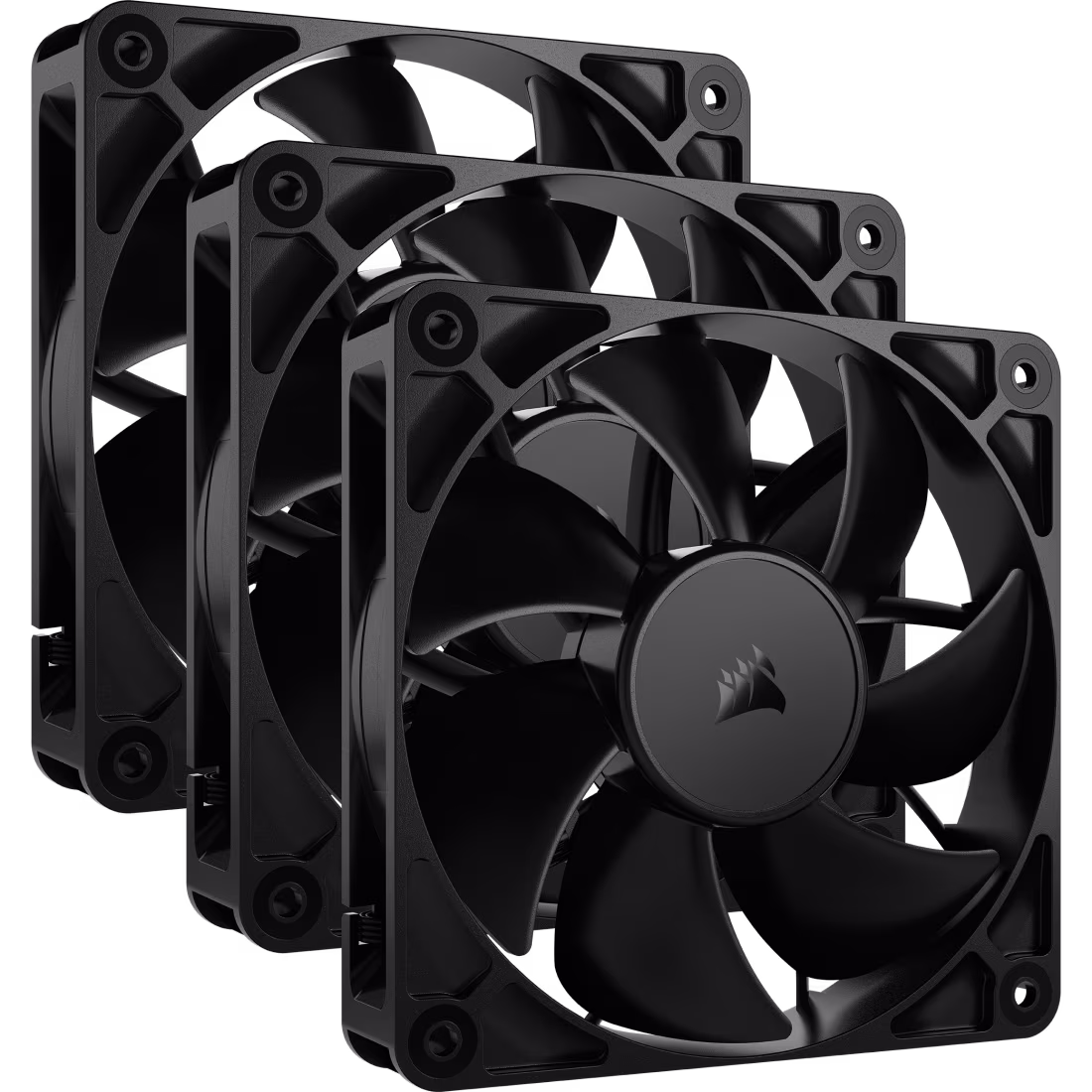 FAN CORSAIR RS120 TRIPLE PACK BLACK