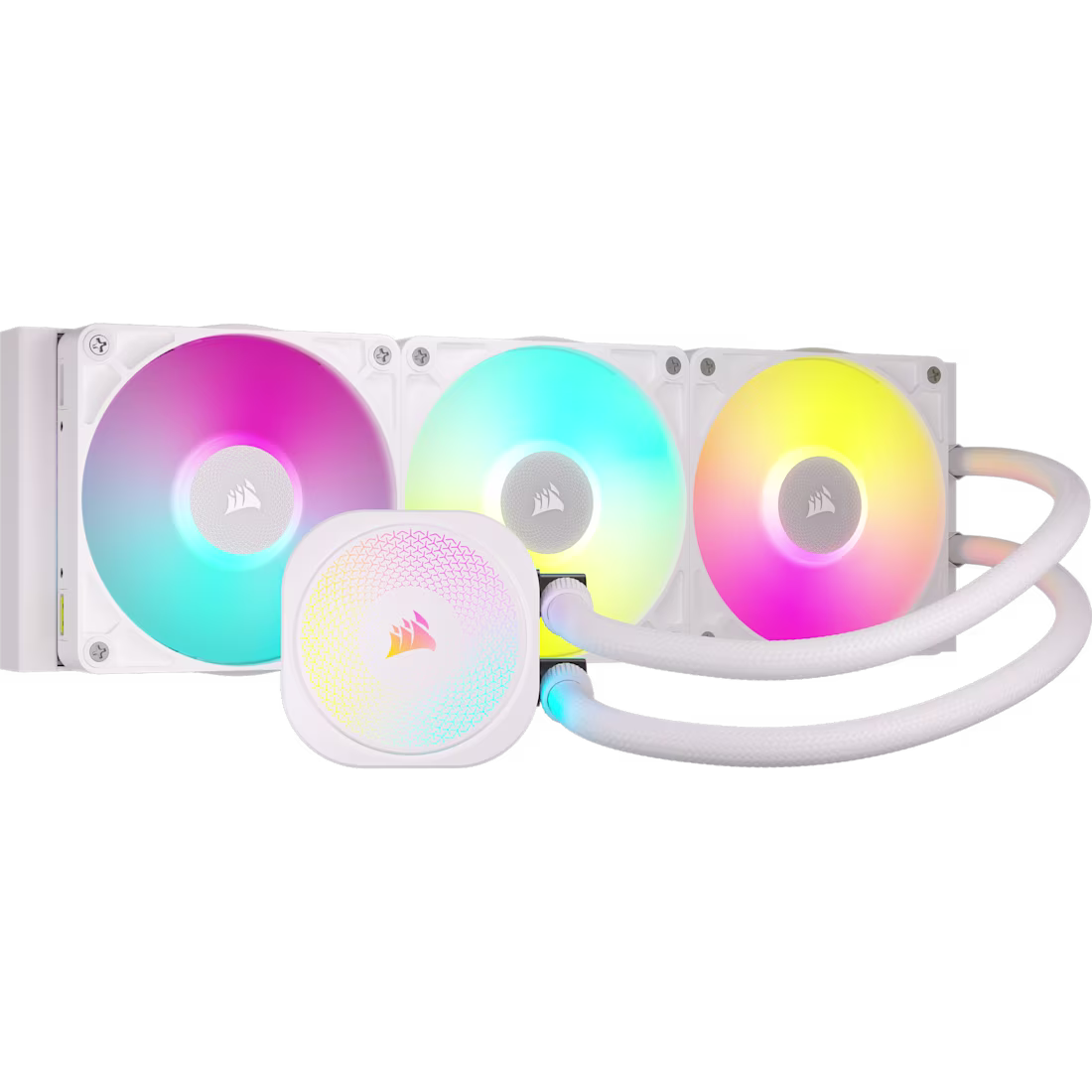 WATERCOOLER CORSAIR TITAN 360 RX ICUE LINK RGB WHITE