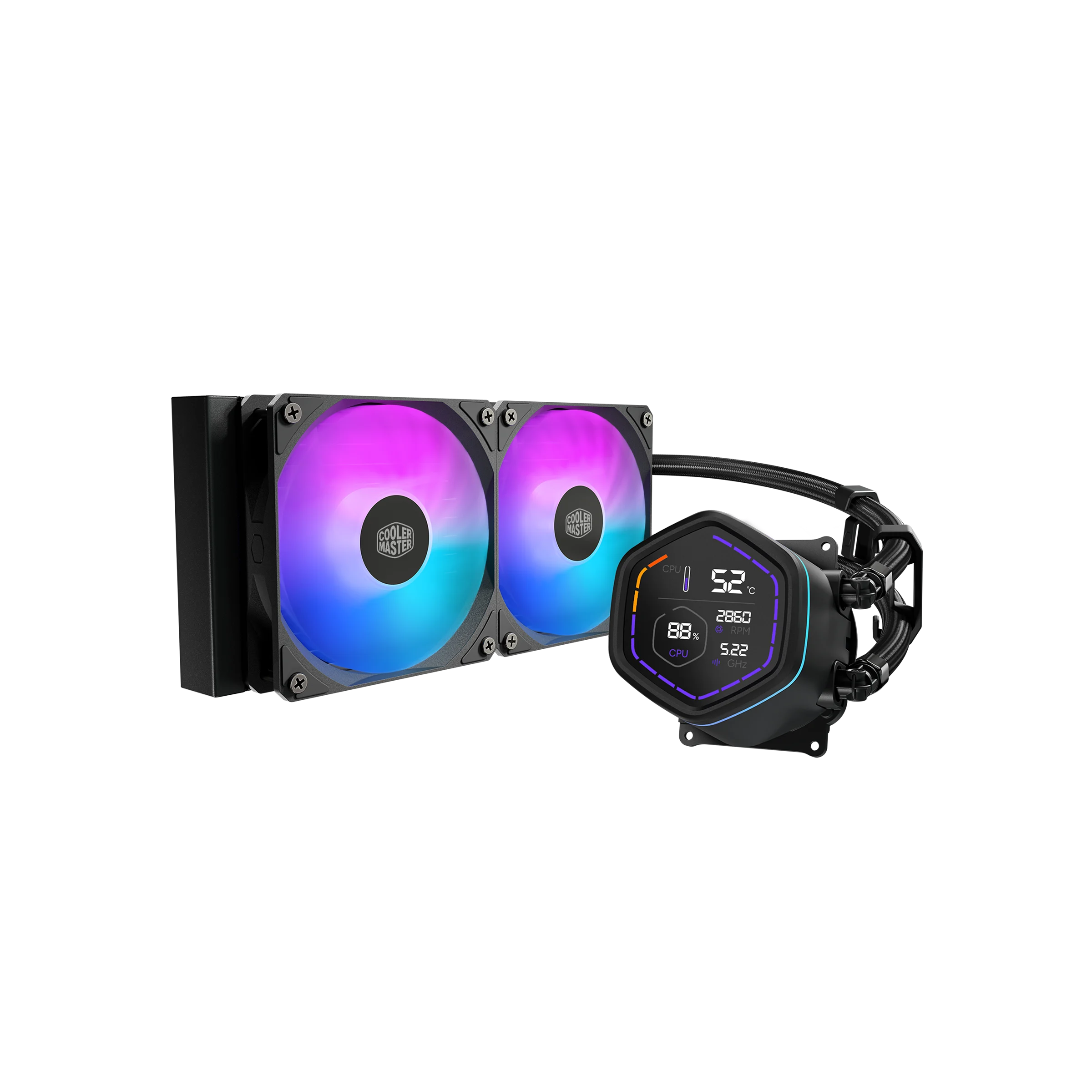 WATERCOOLER COOLERMASTER MASTERLIQUID ML240 CORE NEX DIGITAL SERIES ARGB