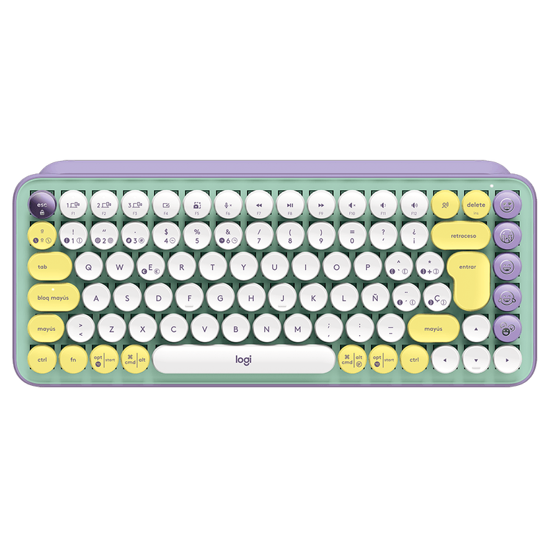TECLADO LOGITECH POP KEYS FRESH VIBES
