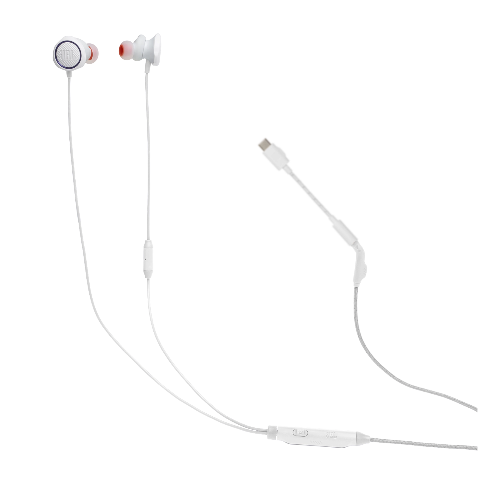 AURICULAR JBL QUANTUM 50C WHITE