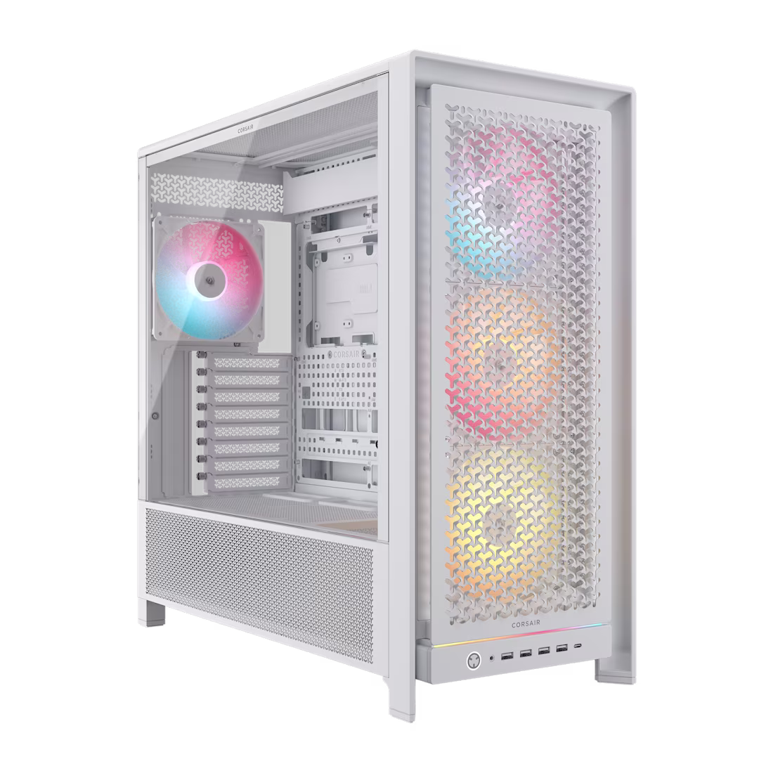 GABINETE CORSAIR 5000D RS ARGB WHITE