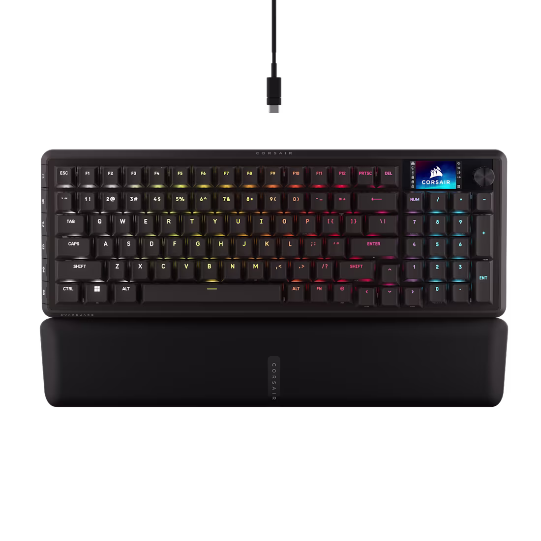 TECLADO CORSAIR VANGUARD 96 PRO RGB SWITCH MAGNETICO MGX HYPERDRIVE