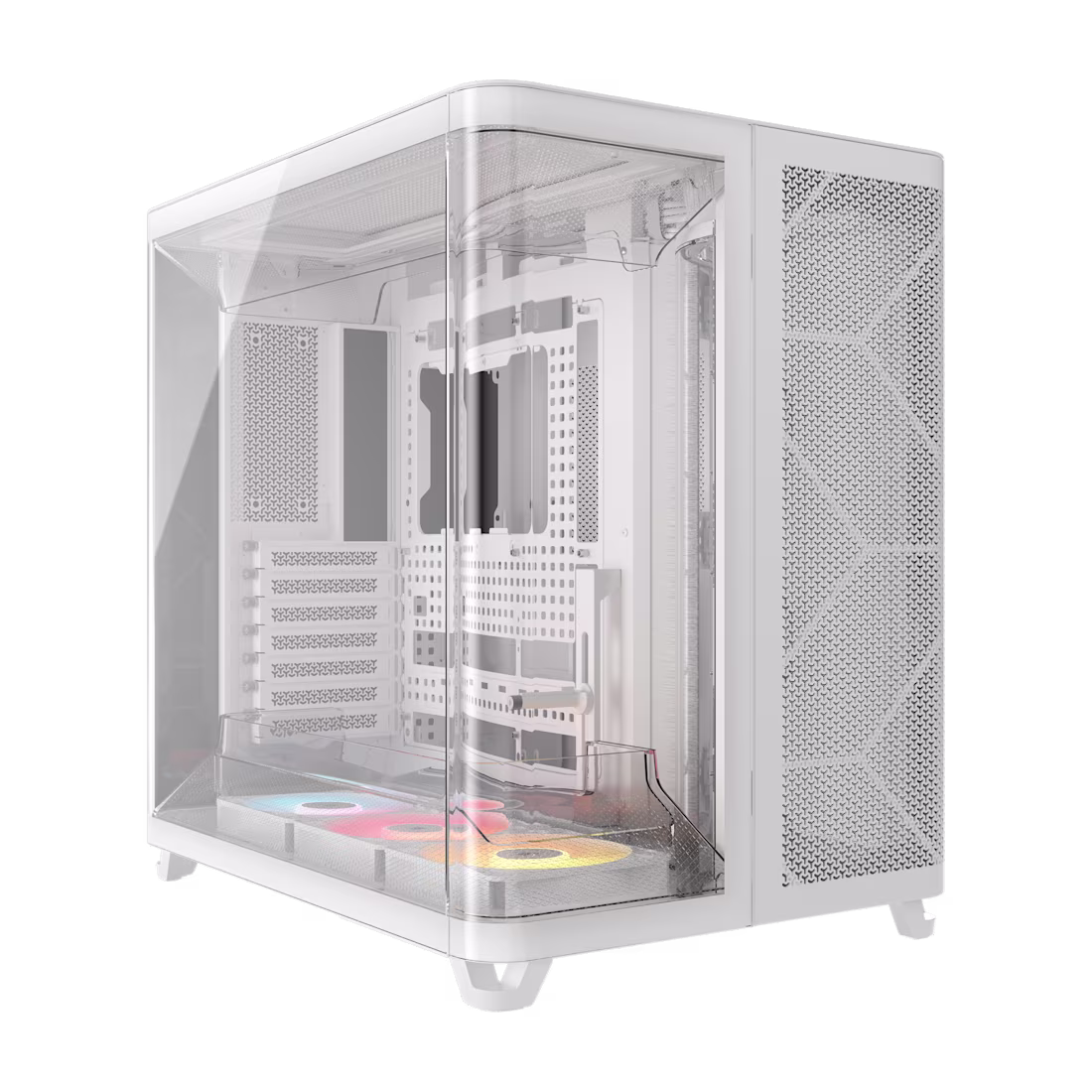 GABINETE CORSAIR AIR 5400 LX-R RGB ARGB WHITE