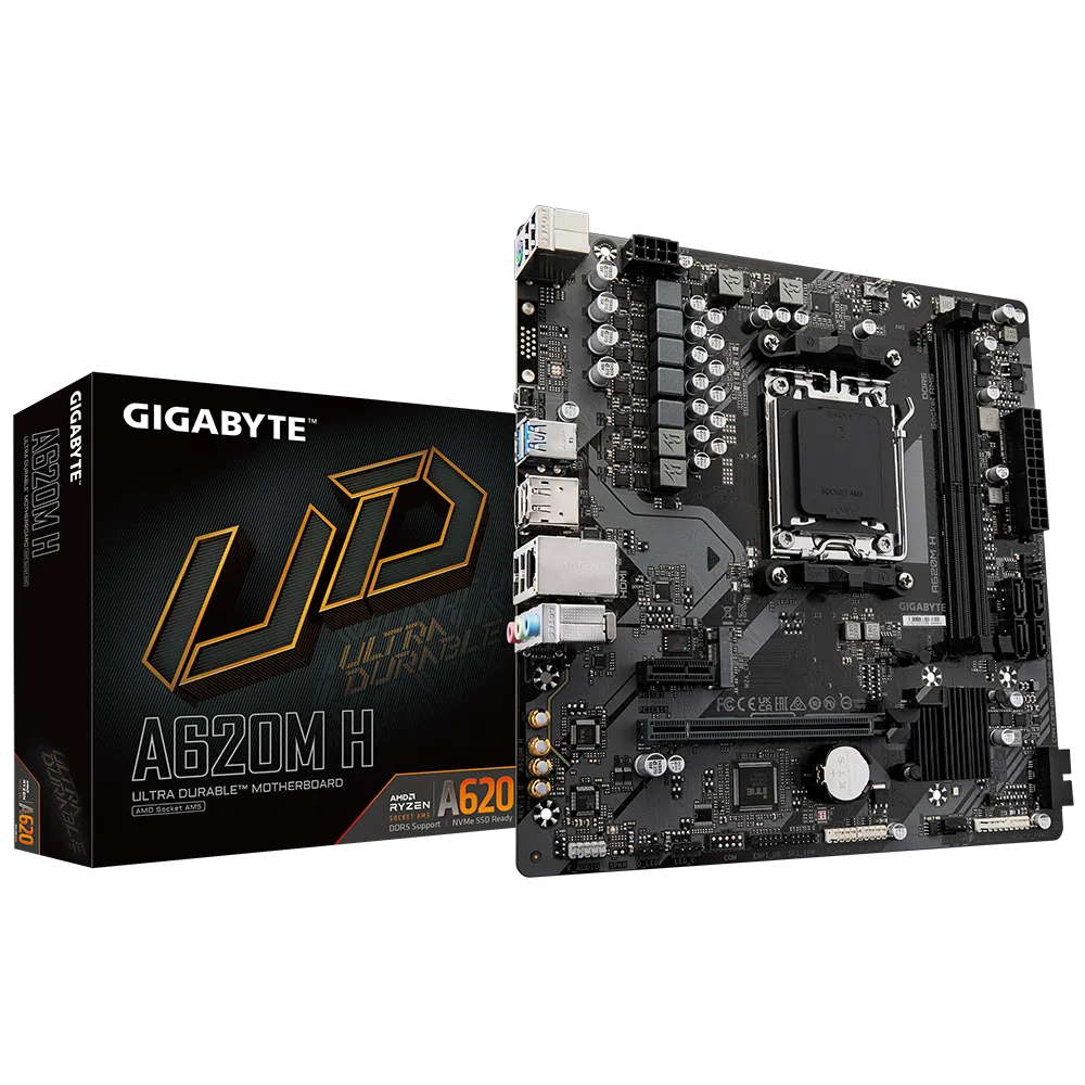 MOTHERBOARD GIGABYTE A620M H DDR5 AM5