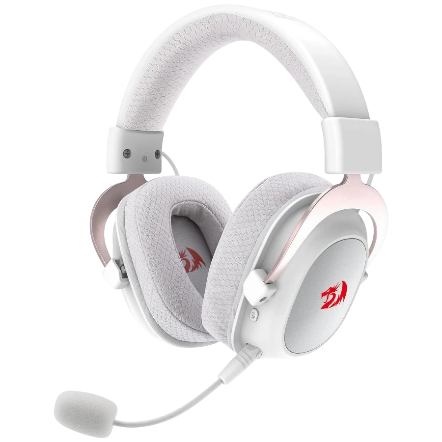AURICULARES REDRAGON ZEUS PRO WIRELESS WHITE