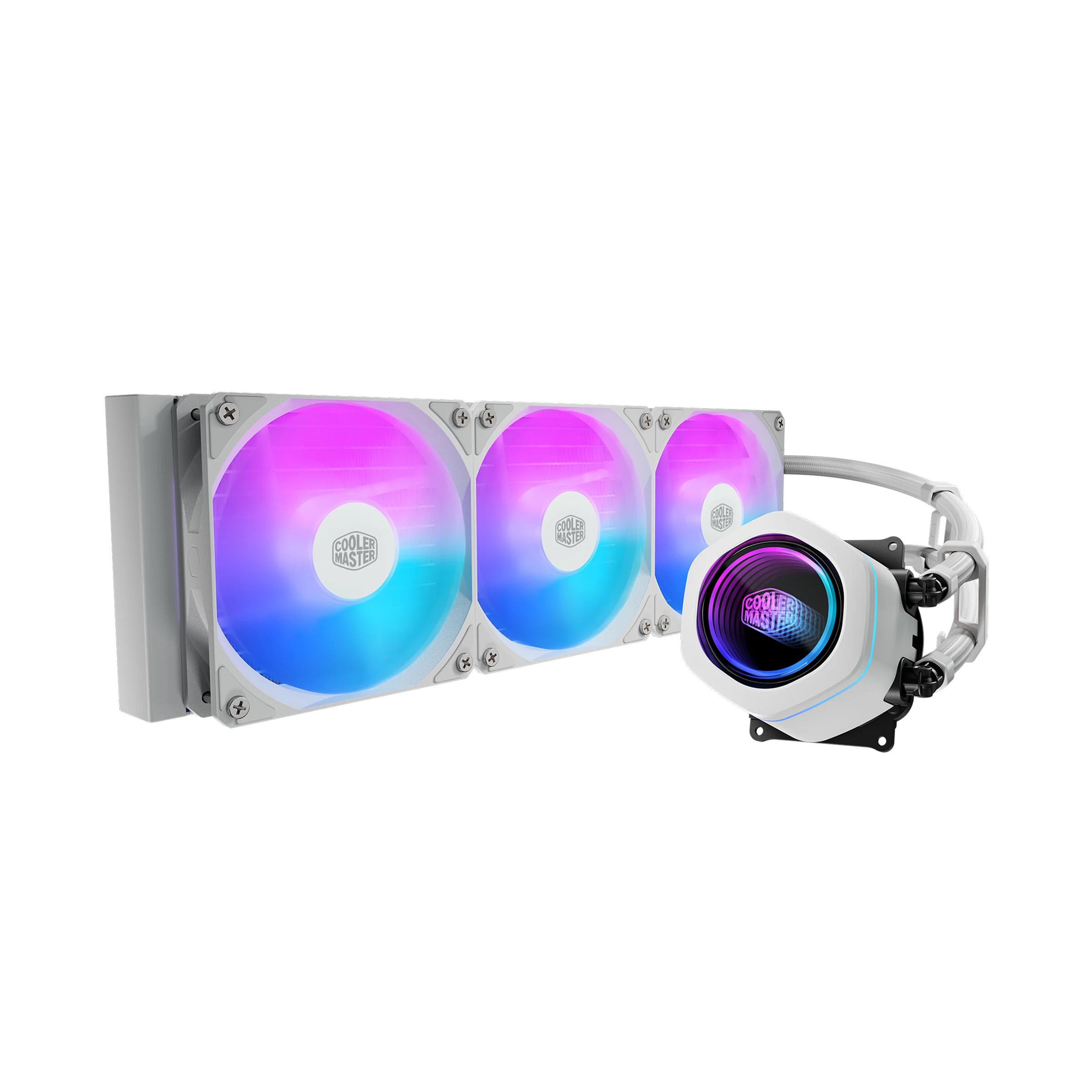 WATERCOOLER COOLERMASTER MASTERLIQUID ML360 CORE NEX ARGB WHITE EDITION