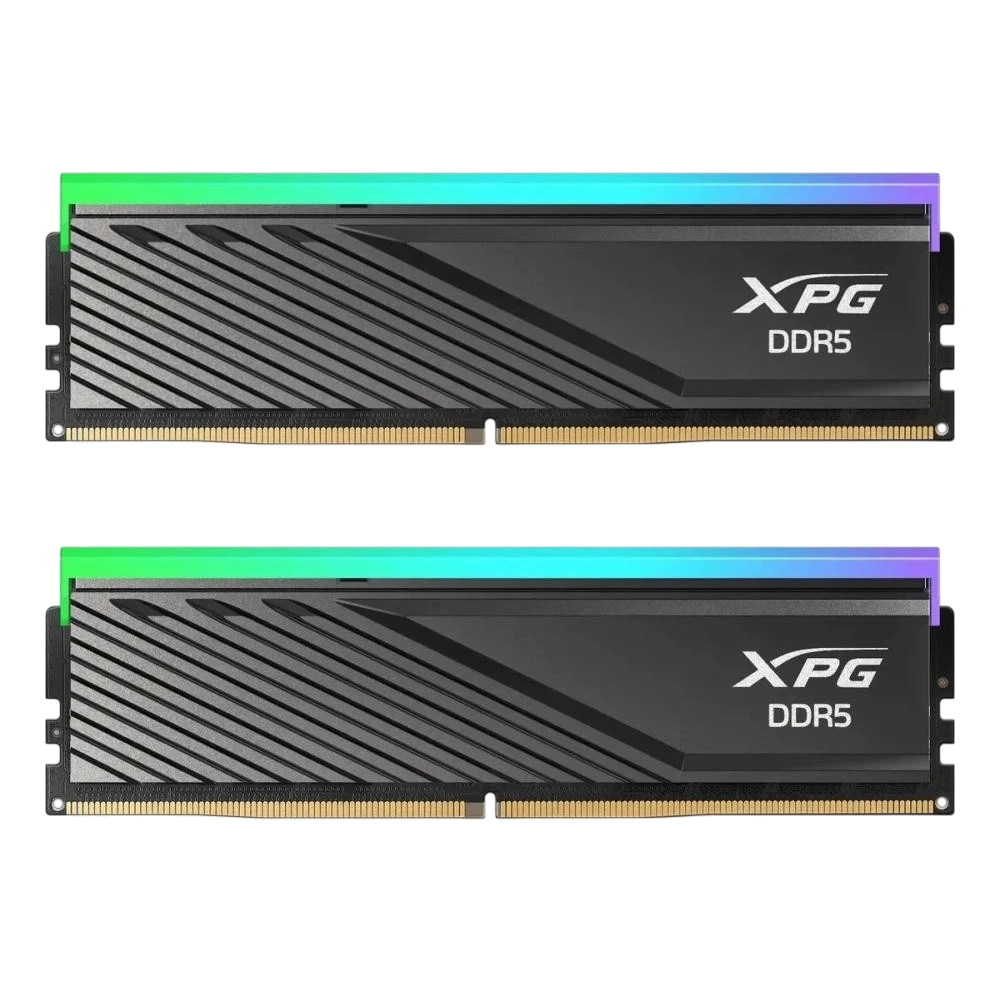 MEMORIA RAM ADATA XPG 16GB (2X8) DDR5 5600 MHZ LANCER BLADE RGB BLACK