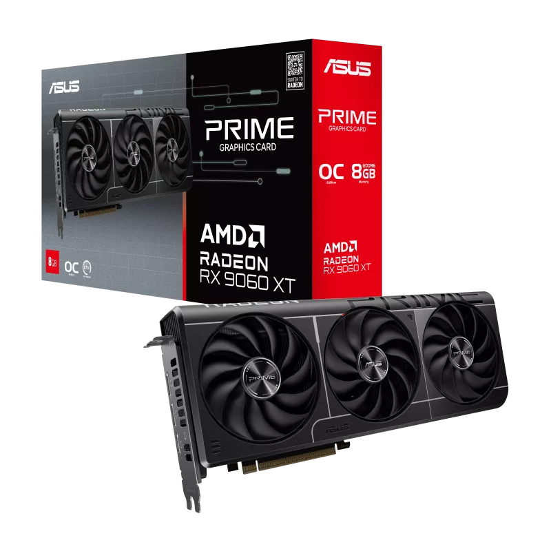 PLACA DE VIDEO ASUS RX 9060 XT PRIME 8GB GDDR6 OC