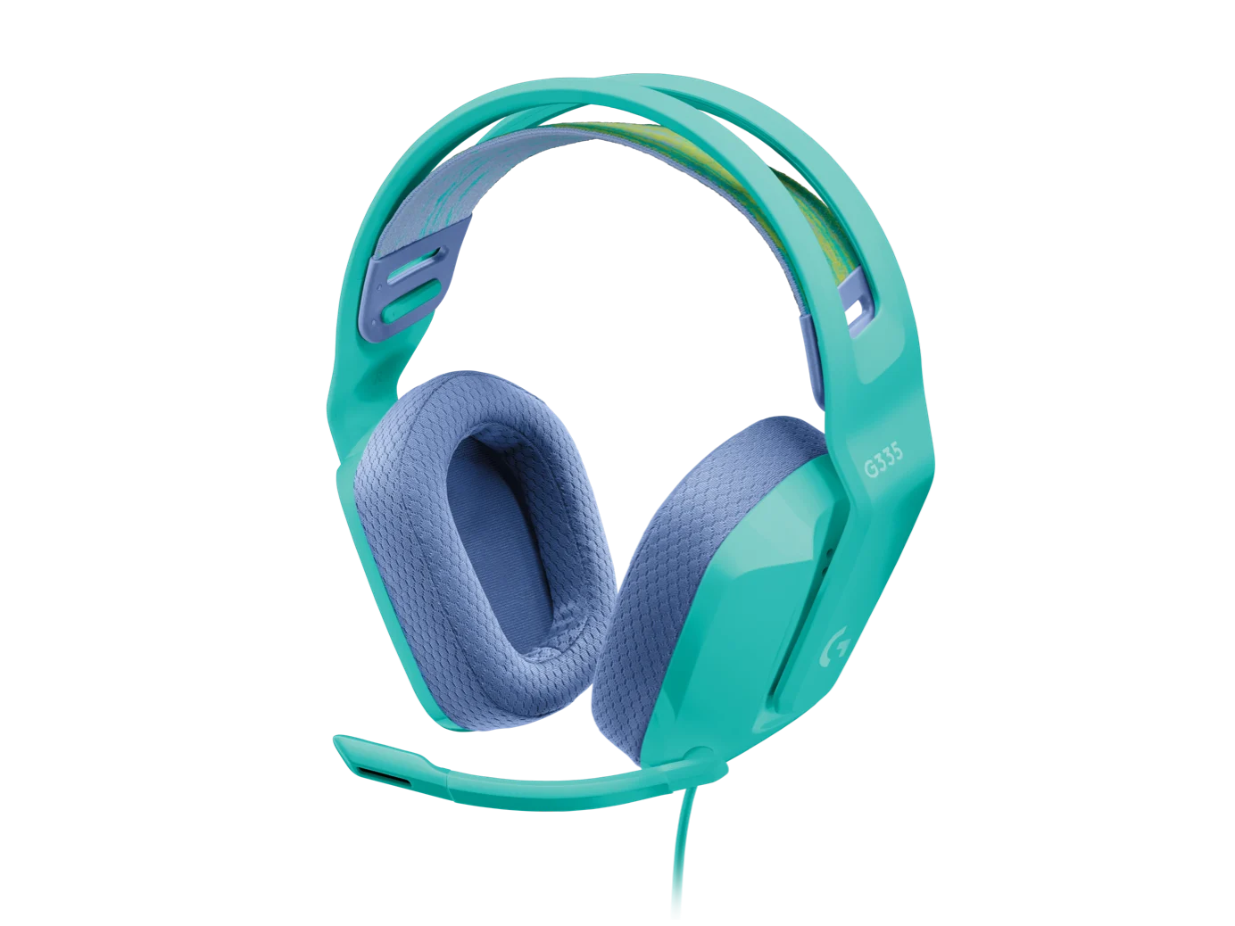 AURICULAR C/ MICRÓFONO LOGITECH G335 MINT