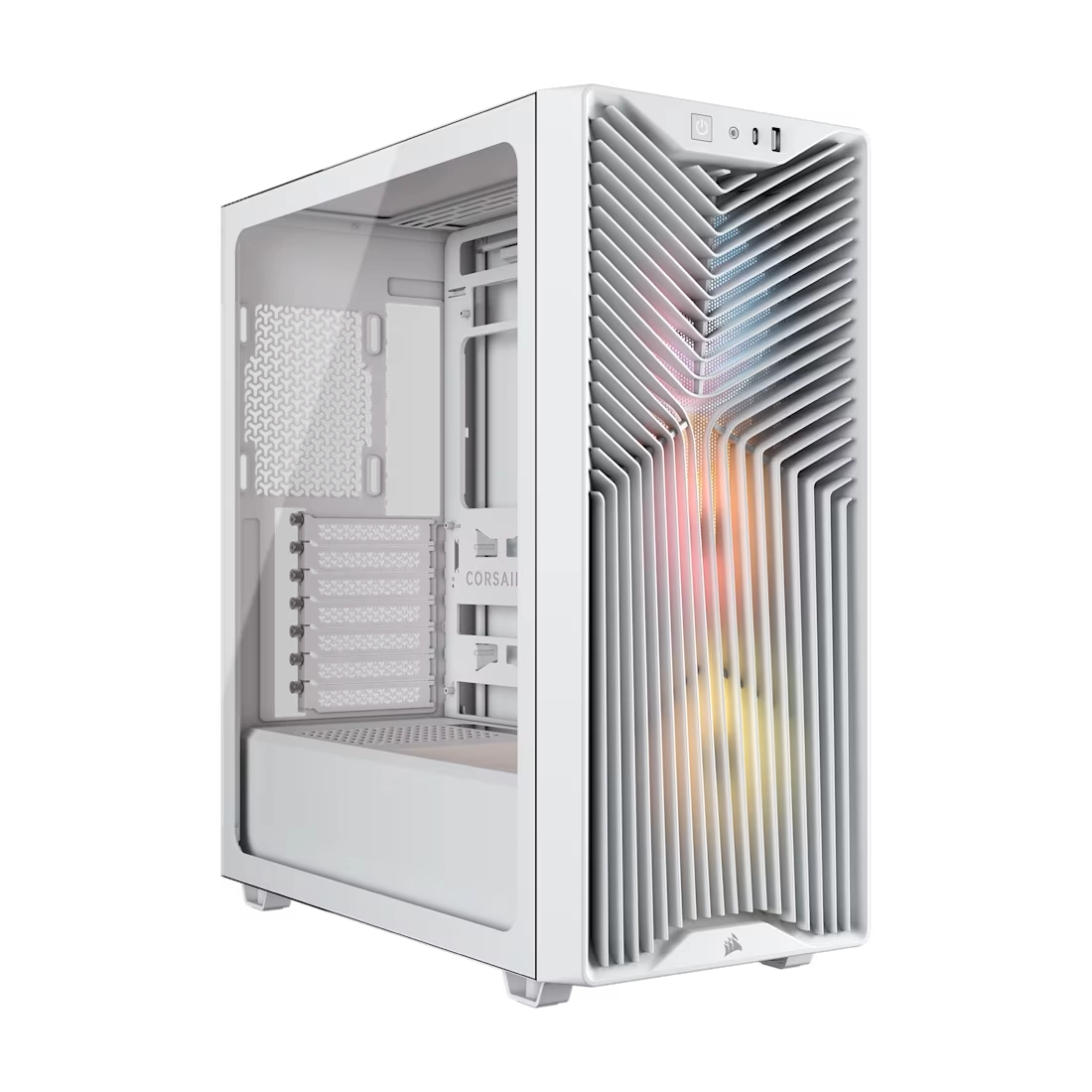 GABINETE CORSAIR 3200D RS ARGB MID-TOWER PERFORMANCE WHITE