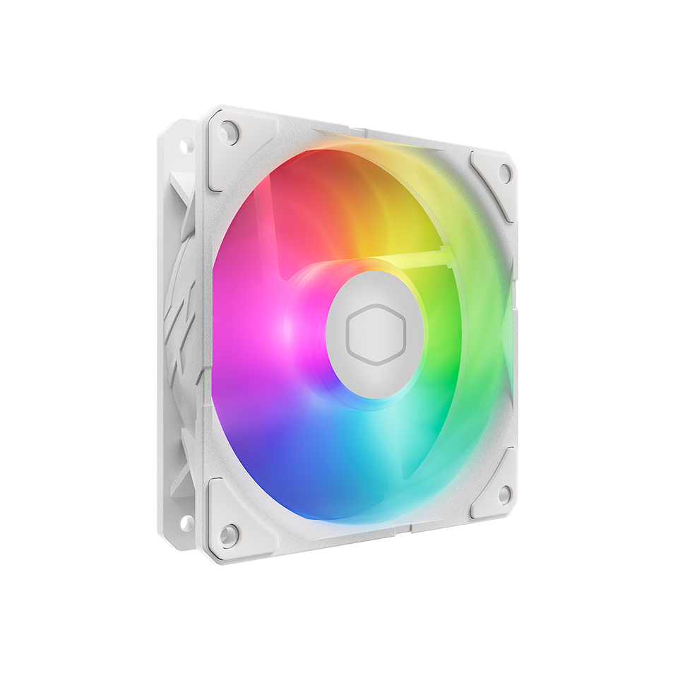 FAN COOLERMASTER SICKLEFLOW EDGE 120 ARGB WHITE