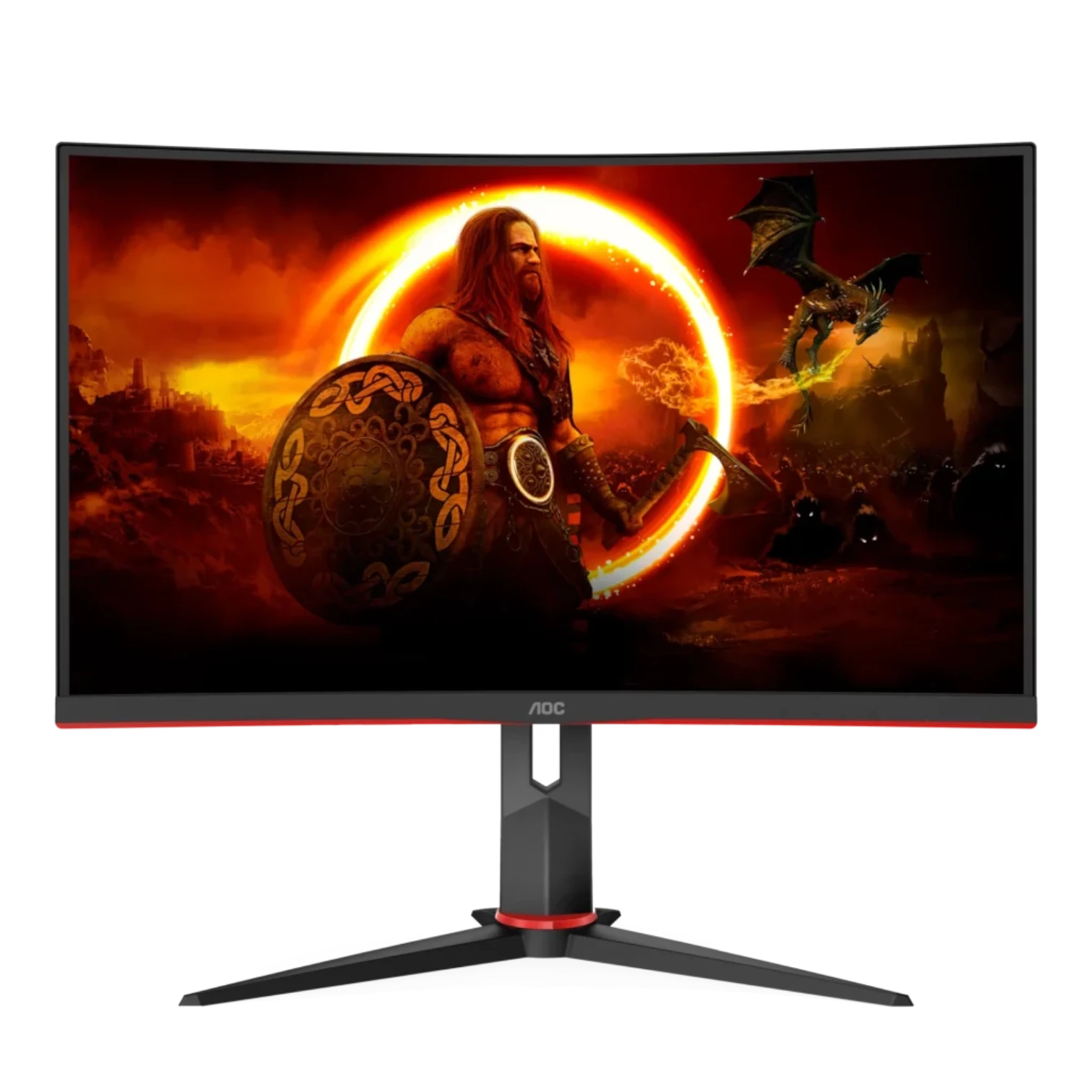 MONITOR CURVO AOC 24" C24G2 FHD 165HZ VA