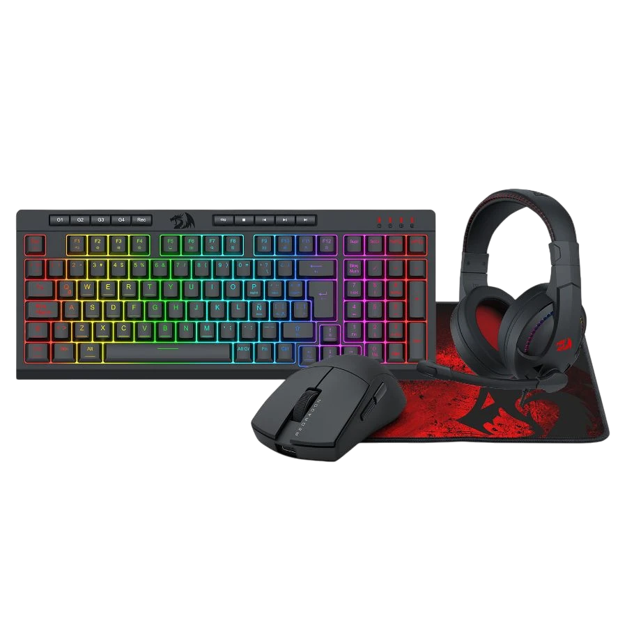 COMBO TECLADO Y MOUSE REDRAGON S147 4 EN 1