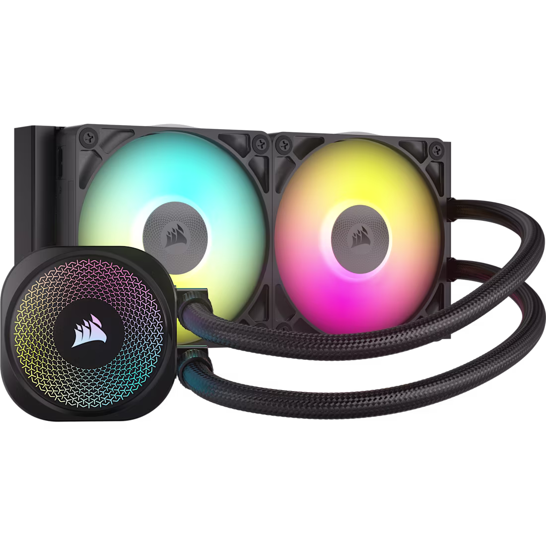 WATERCOOLER CORSAIR TITAN 240 RX ICUE LINK RGB BLACK