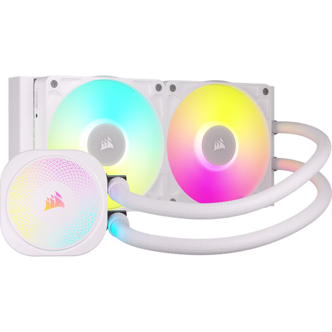 WATERCOOLER CORSAIR TITAN 240 RX ICUE LINK RGB WHITE