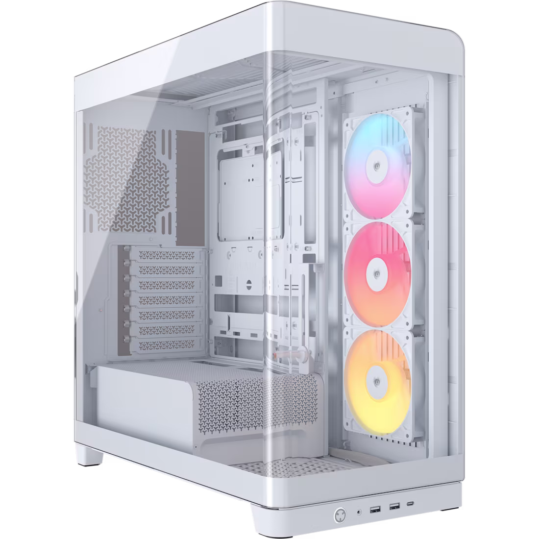 GABINETE CORSAIR FRAME 4500X RS-R ARGB WHITE