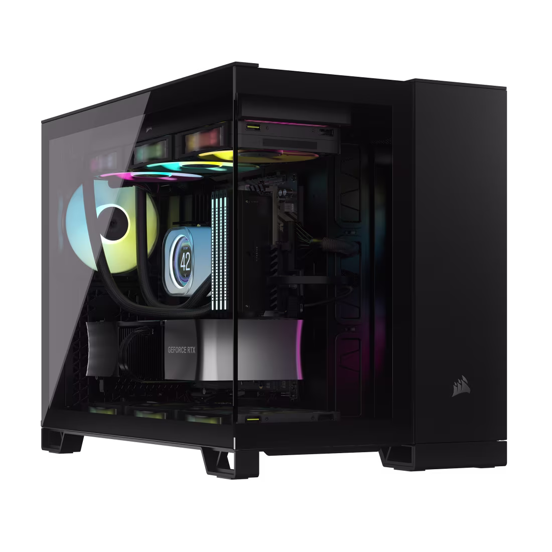 GABINETE CORSAIR 2500X ICUE LINK BLACK