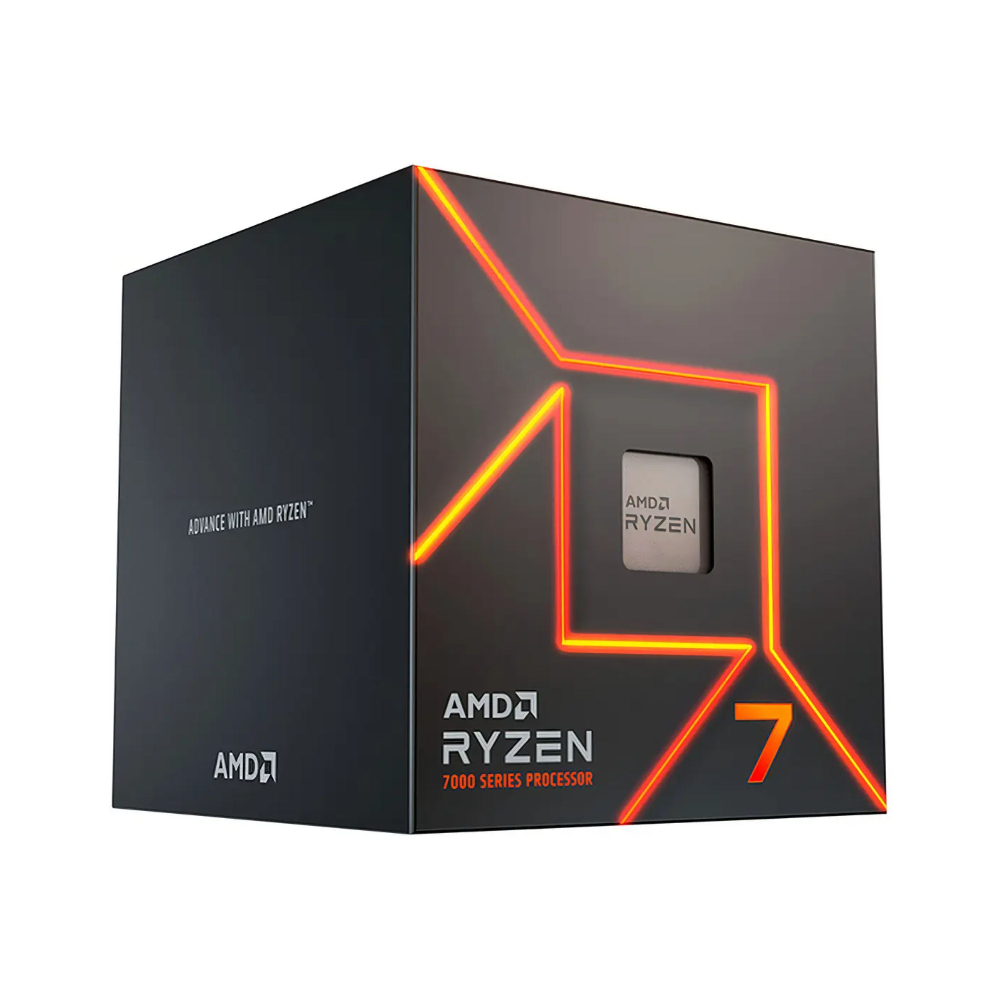 PROCESADOR AMD RYZEN 7 7700 8 NUCLEOS 16 HILOS HASTA 5.3GHZ AM5 100-100000592SBX