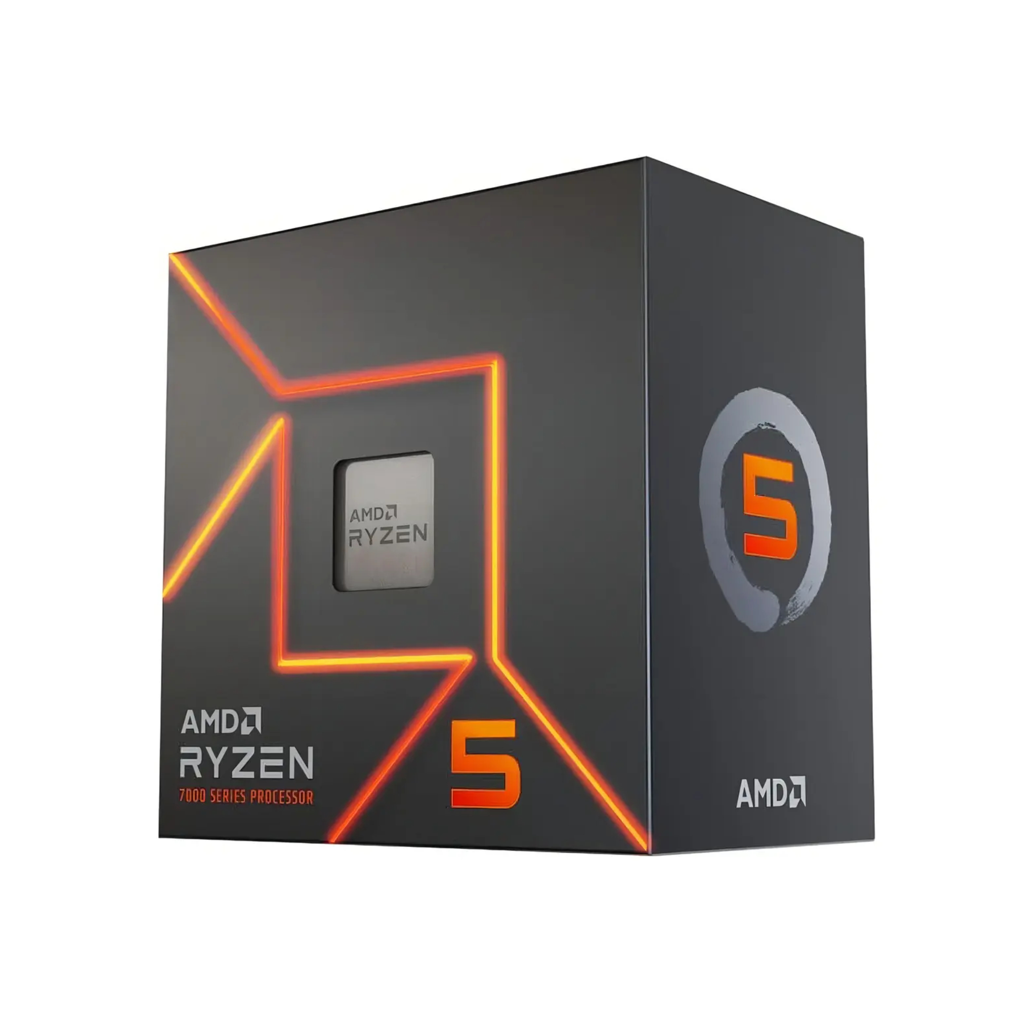 PROCESADOR AMD RYZEN 5 7600 6 NUCLEOS 12 HILOS HASTA 5.1GHZ AM5 100-100001015BOX