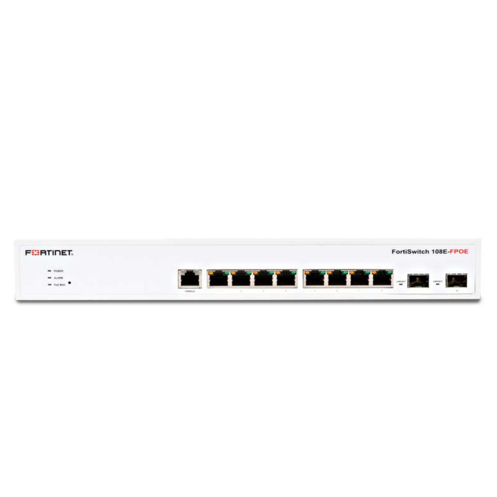 Switch Fortinet FortiSwitch 108E-FPOE 8 Puertos GE PoE+ 2 SFP con Licencia FortiCare Premium BUNCF0007 — foto 2