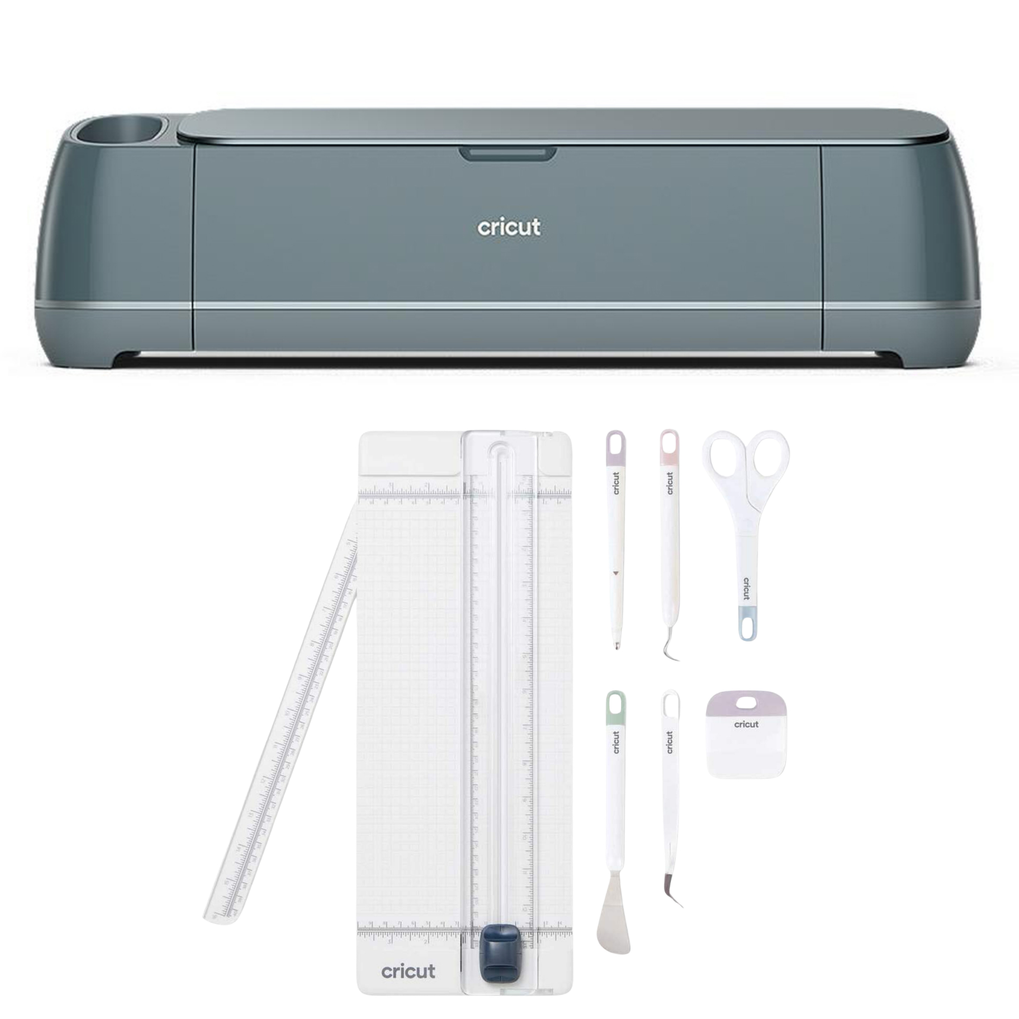 CRICUT MAKER 4 MAQUINA DE CORTE INTELIGENTE + KIT DE 7 HERRAMIENTAS ESENCIALES CRICUT